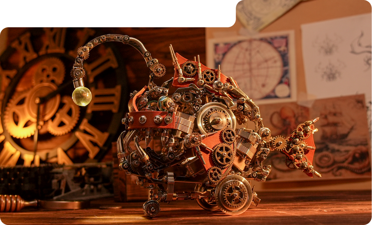 angler fish 3d