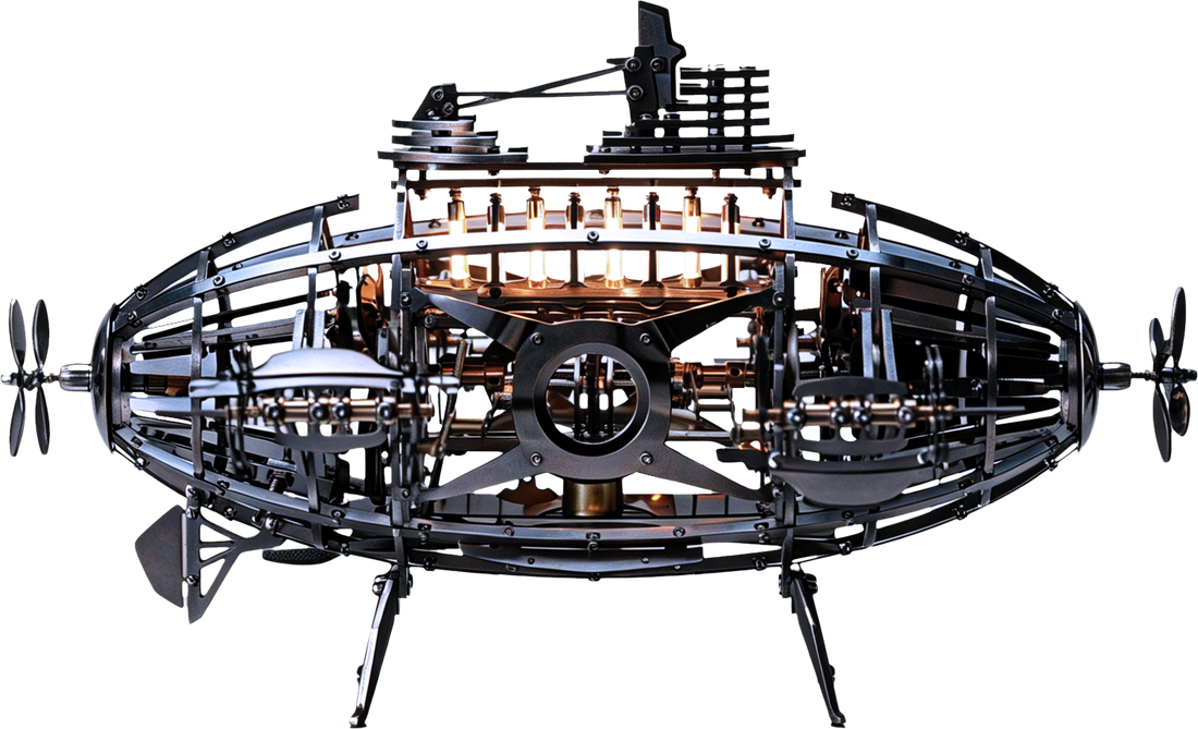 How Steampunk Models Kits Blend Art and Engineering
