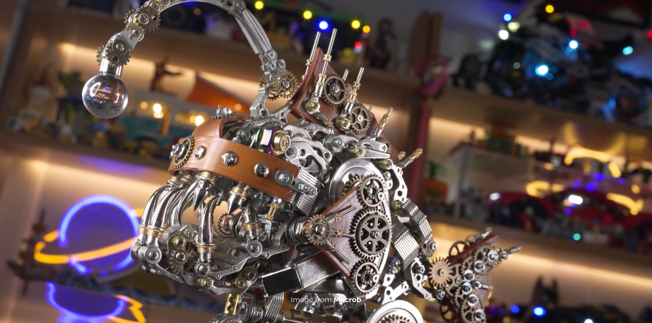 Mecrob Remake | 3D Metal Kits & Unique Recycled Artwork | Remake Ar