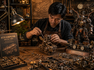 Metal Art Models as Home Décor: How to Display and Style Your Finished Builds