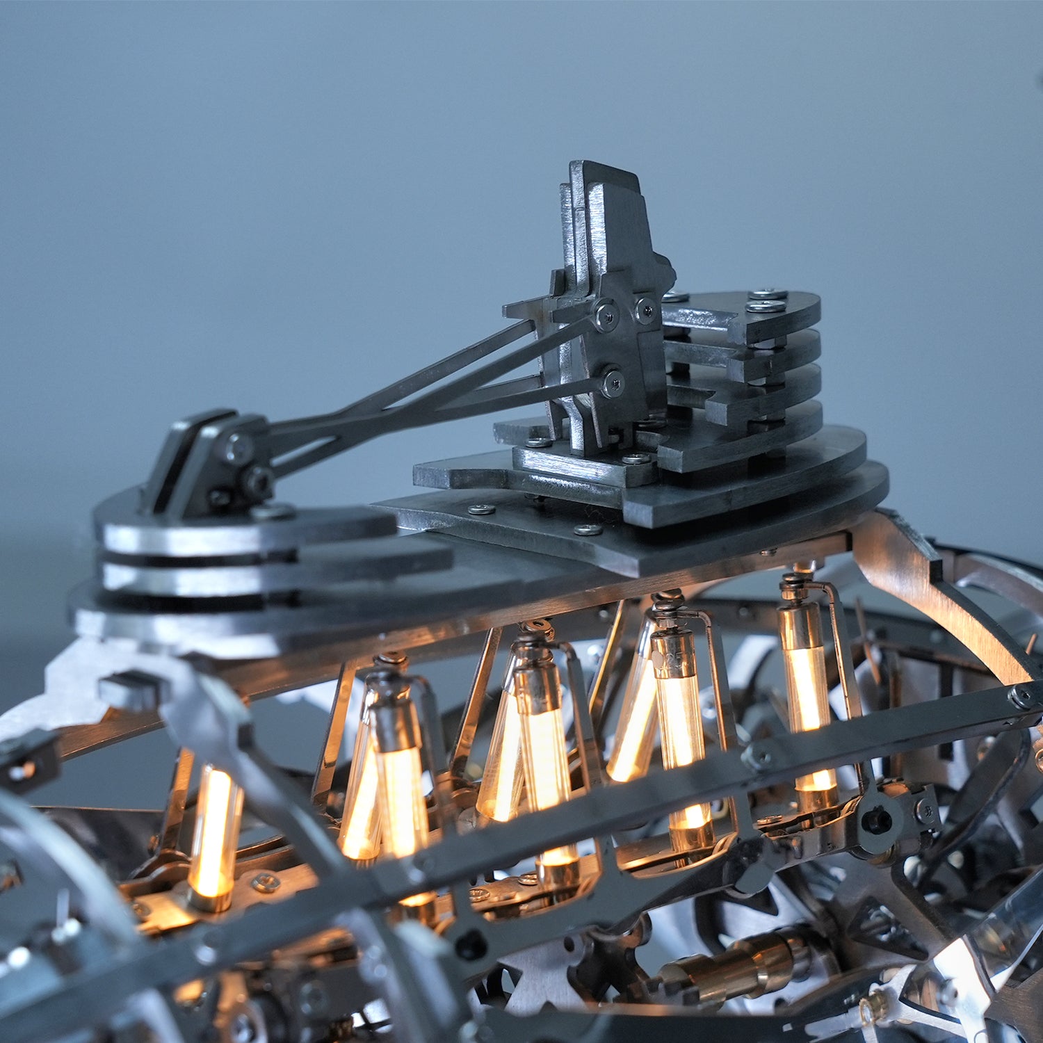 Noctivane 3D Metal Puzzle | Futuristic Airship Model Kit | Mecrob