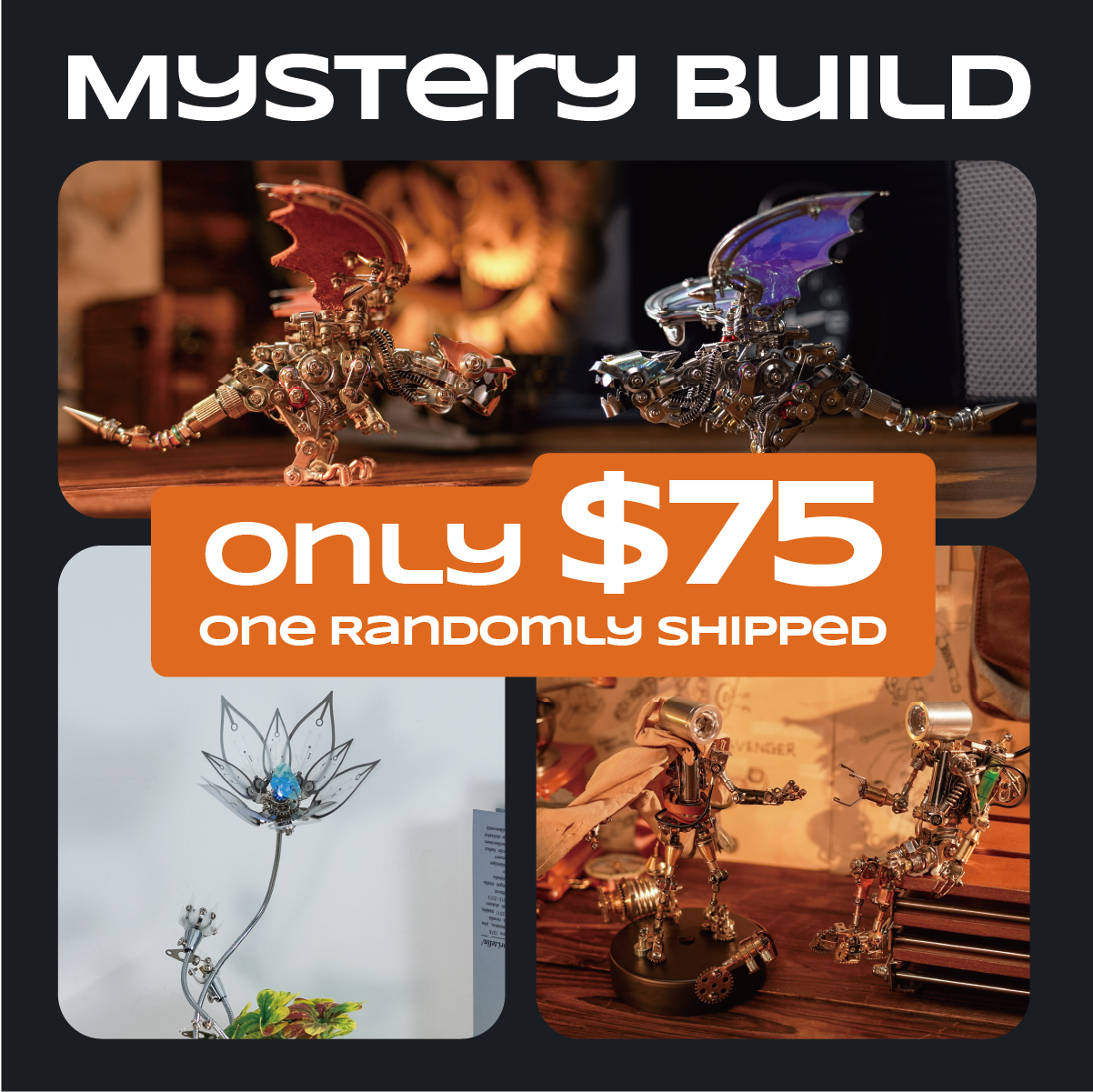 Mecrob Mystery Build | Unique Creative Kits | Mecrob Remake