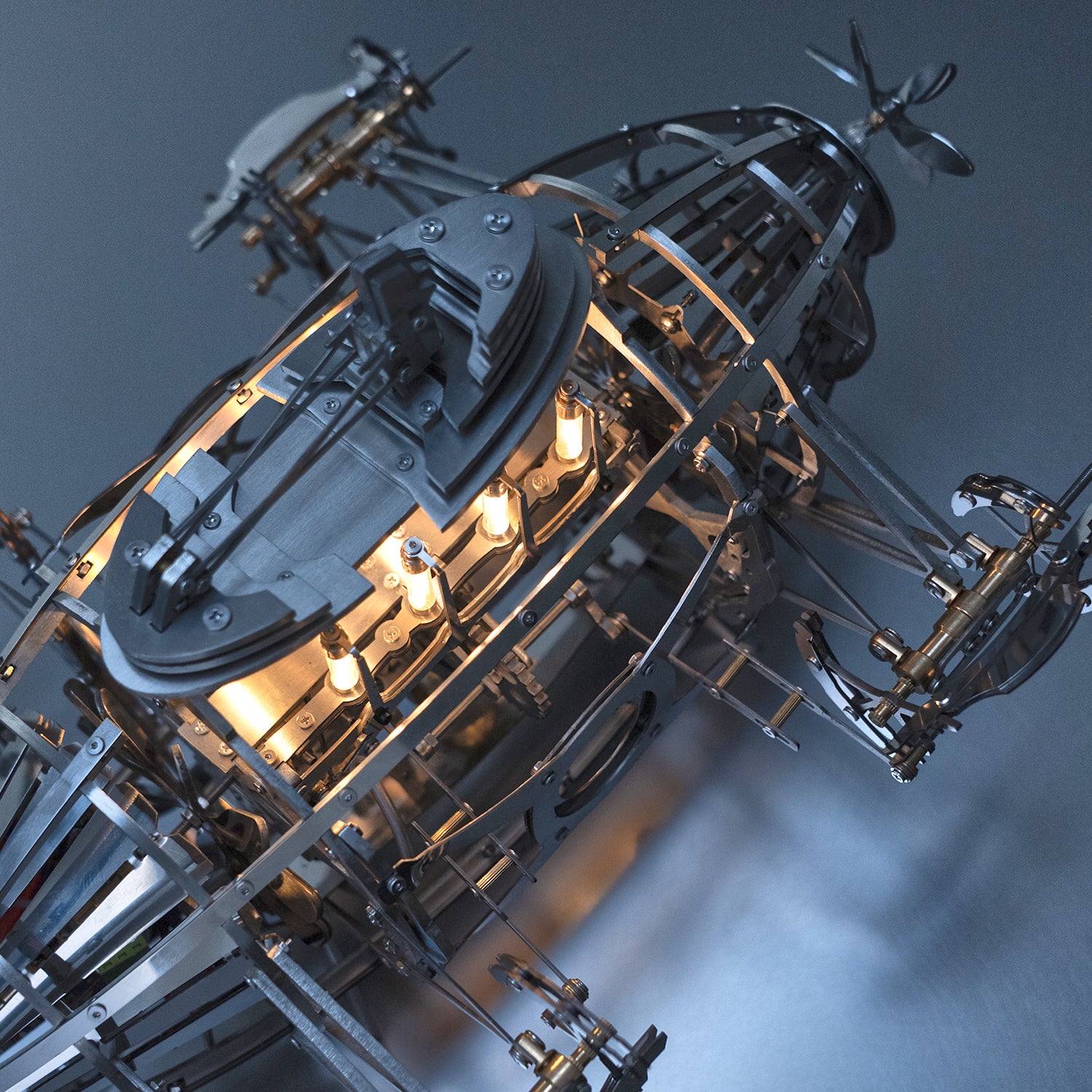Noctivane illuminated dome close-up