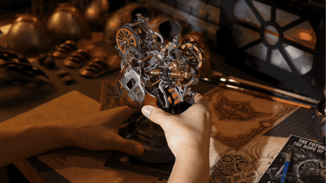 Embercore 3D metal puzzle assembly experience