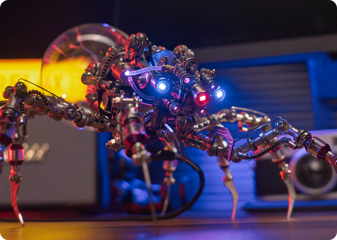 Plasma Mecrob Spider