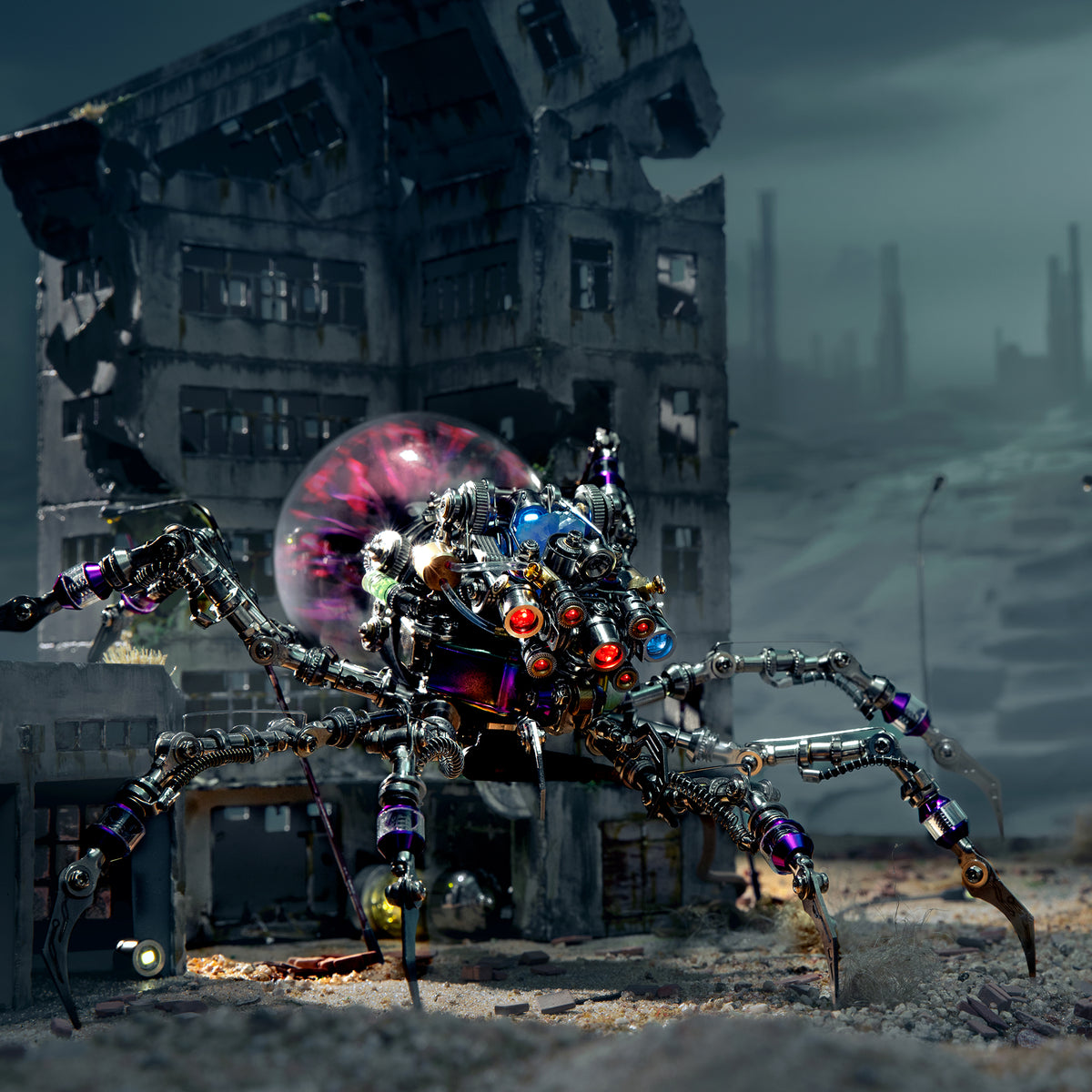 Shop 3D Cyberpunk Plasma Spider Online - Minerva’s Mercy - Mecrob Remake