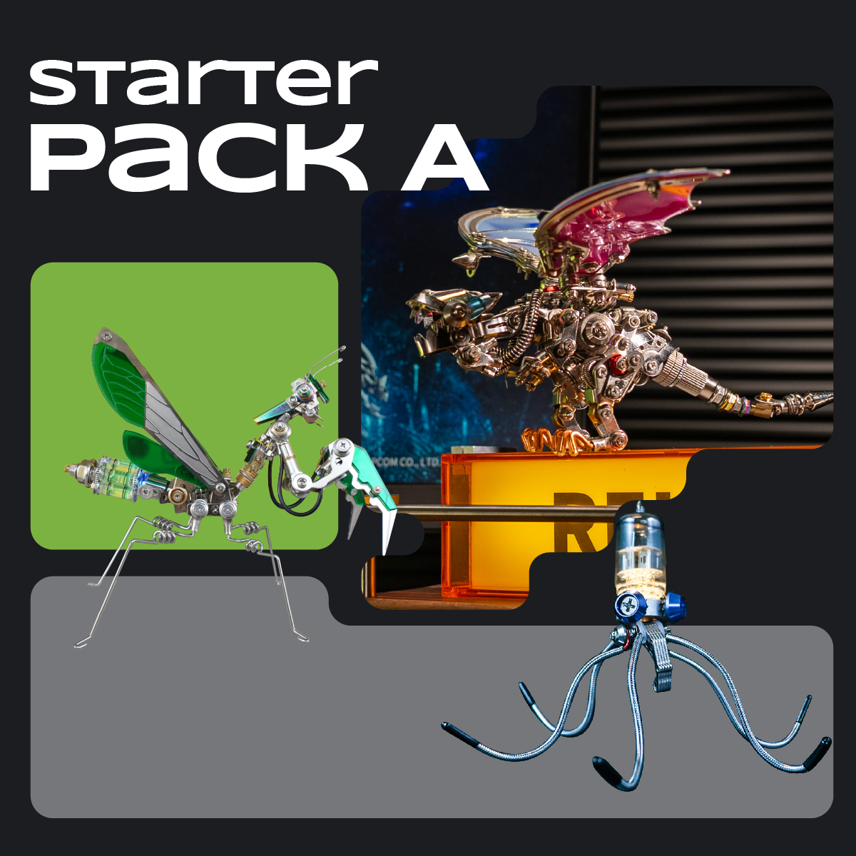 Mecrob Starter Pack - Perfect Kit for Beginners - Mecrob Remake