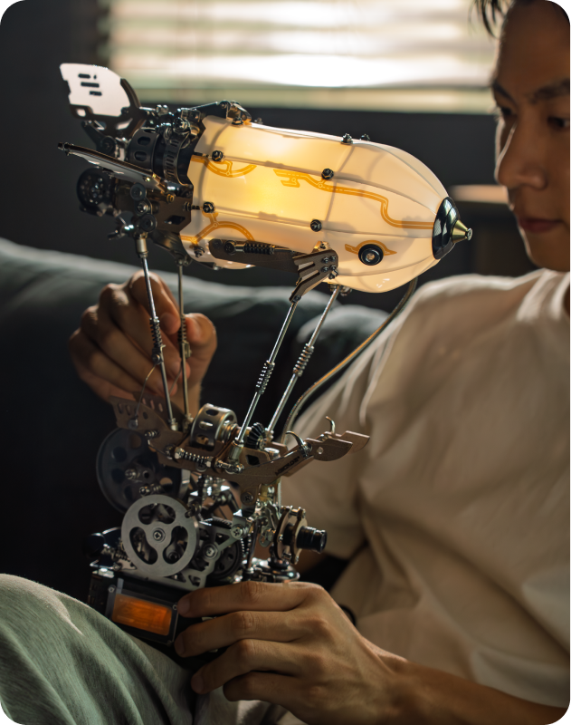 light-built by your own hands